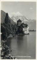 Switzerland Chateau De Chillon & Dents Du Midi - Autres & Non Classés