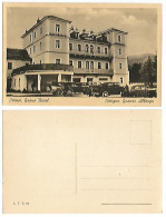 Cetinje Cettigne Grand Hotel B/w Pcard Unused - Montenegro