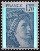 France - Yvert & Tellier N°1976 - Type Sabine 1,70f Bleu Clair - Neuf** NMH Cote Catalogue 1,10€ - Ongebruikt