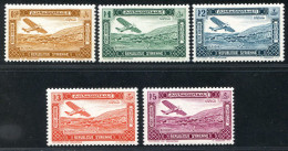 REF 086 > SYRIE < PA N° 60 * 61 * 62 * 63 * 64 * < Neuf Quasi Invisible Voir Dos - MH * Poste Aérienne - Aéro - Air Mail - Luftpost