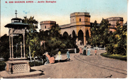 CO71. Vintage Postcard. Zoological Gardens. Buenos Aires. Argentina - Argentinien