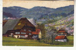 CO51. Vintage Postcard. Swiss Style Chalets - Sonstige & Ohne Zuordnung