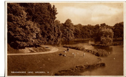 CO41. Vintage Postcard. Swanbourne Lake, Arundel. Sussex - Arundel