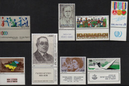 Israël 1985 Mixed Issue  MNH - Nuevos (con Tab)