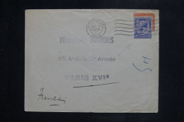 ROYAUME UNI - Affranchissement De Londres Sur Affranchissement Français  Sur Enveloppe Pour La France En 1928 - L 151084 - Cartas & Documentos