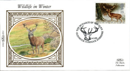 GREAT BRITAIN  FDC, Deer   /  ROYAUME UNI  Lettre De Première Jour, Cerf  -  Benham Cover - Limited Edition! - Game