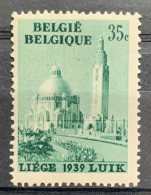 België, 1938, 484-V1, Postfris **, OBP 16€ - 1931-1960