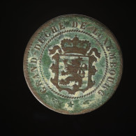  Luxembourg, Willem III, 5 Centimes, 1855, Paris, Bronze, TB+ (VF),
KM#22, L#265-2 - Luxemburgo