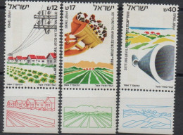 Israël 1984 Jewish Settlements  MNH - Unused Stamps (with Tabs)