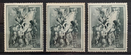 België, 1939, 511-V1/V2/V3, Ongebruikt *, OBP 180€ - 1931-1960