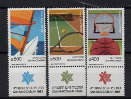 Israël 1985  Maccabiades MNH - Unused Stamps (with Tabs)