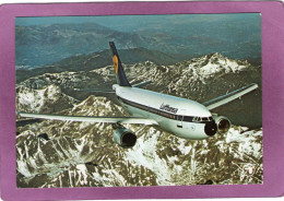AIRBUS A 310 De La Lufthansa Longueur 45,89 M  Envergure 43,70 M  212  Passagers Vitesse 860 Km/h - 1946-....: Ere Moderne