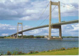 Denmark Postcard 2-6-1998 Sent To Germany (Faaborg Gelting Linien M/F Gelting Syd) (Bridge Lillebaeltsbroen) - Danemark