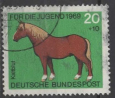 ALLEMAGNE FÉDÉRALE N° 442 O Y&T 1969 Chevaux (chevaux De Traits) - Used Stamps