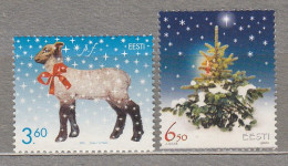 ESTONIA 2002 Christmas MNH(**) Mi 451-452 # Est351 - Estonie