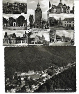 Bad Harzburg & Recklinghausen (North Rhine-Westphalia) 2 Postcards From The 1960's - Recklinghausen