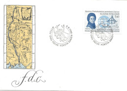 Finland   1986 250th Anniversary Of The French Expedition In Lapland. Pierre-Louis Moreau De Maupertius.,  Mi 1002 FDC - Covers & Documents