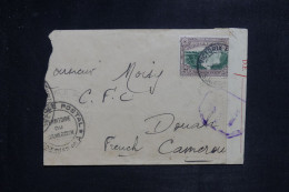 RHODÉSIE - Enveloppe Du Victoria Falls Hôtel Pour Le Cameroun Français Avec Contrôle Postal En 1944 - L 151095 - Southern Rhodesia (...-1964)