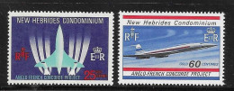 New Hebrides British 1968 Concorde Airliner Airplane MNH - Nuovi