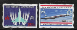 New Hebrides British 1968 Concorde Airliner Airplane MNH - Unused Stamps