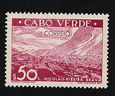 1948 Nicolau  Michel CV 262 Stamp Number CV 259 Yvert Et Tellier CV 251 Stanley Gibbons CV 323 X MH - Kap Verde