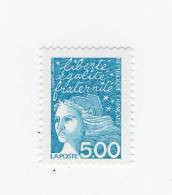 Luquet 5fr Bleu Vert YT 3097b Au Type II. Pas Courant Et Peu Proposé, Voir Le Scan. Cote Maury N° 3082 II : 10 €. - Unused Stamps