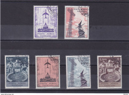 VATICAN 1967 Yvert PA 47-52, Michel 517-522 Oblitéré - Oblitérés