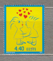 ESTONIA 2001 Valentine Day MNH(**) Mi 392 # Est357 - Estonie