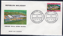 Madagascar FDC 1971 Industry - Madagascar (1960-...)