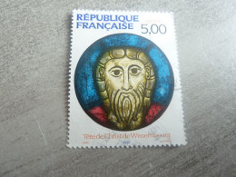 Tête De Christ De Wissembourg - 5f. - Yt 2637 - Jaune, Bleu Et Rouge - Oblitéré - Année 1990 - - Cristianismo