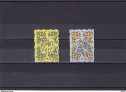 VATICAN 1982 AGNES DE PRAGUE Yvert 726-727, Michel 803-804 NEUF** MNH Cote 3,50 Euros - Neufs