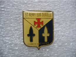 Pin's Du Comité Des Fêtes De La Commune De Saint Rémy Sur Durolle - Ciudades