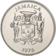Jamaïque, Elizabeth II, 10 Cents, 1976, Franklin Mint, Cupro-nickel, FDC, KM:54 - Jamaique