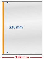 Lindner T-Freestyle Folienhüllen S802107H (5er Packung) Neu ( - Blank Pages