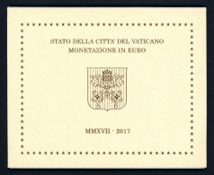 Vatikan 2017 Kursmünzensatz/ KMS Im Original Klappfolder ST (EM030 - Vaticaanstad