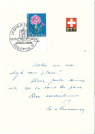 SWITZERLAND. POSTMARK. LA CHAUX DE FONDS. 1964 - Marcophilie