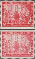 Occupation Interalliée 1947 Y&T 30 Michel 965. 2 Couleurs, Non Catalogué. Leipzig 1947, Maximilien Ier Habsbourg - Familles Royales