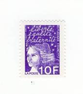 Luquet 10fr Violet YT 3099 Au Type II. Pas Courant Et Peu Proposé, Voir Le Scan. Cote Maury N° 3084 II : 12 €. - Neufs