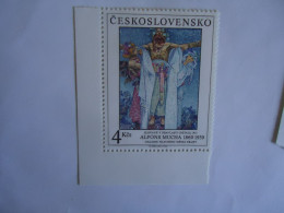 CZECHOSLOVAKIA  MNH   STAMPS PAINTING 1990 - Autres & Non Classés