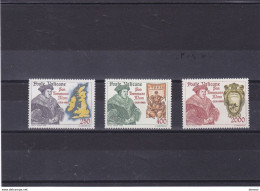 VATICAN 1985 THOMAS MORE Yvert 773-775, Michel 870-872 NEUF** MNH Cote 6 Euros - Unused Stamps