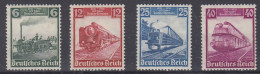 Dt. Reich - Mi. 580- 583 100 Jahre Deutsche Eisenbahn - Neufs