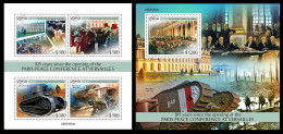 Liberia  2023 105 Years Since The Opening Of The Paris Peace Conferenceat Versailles. (424) OFFICIAL ISSUE - WW1 (I Guerra Mundial)