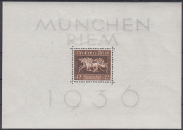 Dt. Reich - Block 4x - Braunes Band 1936 Postfrisch - Blocs