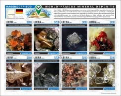 Liberia  2023 Minerals. (435) OFFICIAL ISSUE - Minéraux
