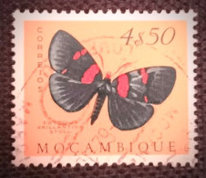 MOZPO0402U6 - Mozambique Butterflies - 4$50 Used Stamp - Mozambique - 1953 - Mosambik