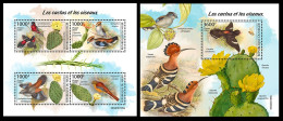 Niger  2023 Cactus And Birds. (105) OFFICIAL ISSUE - Sukkulenten