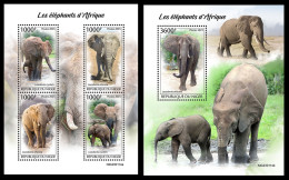 Niger  2023 African Elephants. (114) OFFICIAL ISSUE - Olifanten