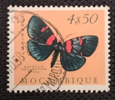 MOZPO0402U7 - Mozambique Butterflies - 4$50 Used Stamp - Mozambique - 1953 - Mozambique