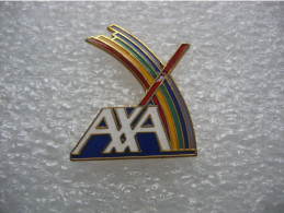 Pin's Du Logo Des Assurances AXA - Banques