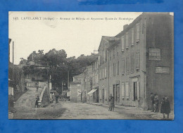 CPA - 09 - Lavelanet - Avenue De Bélesta Et Ancienne Route De Montségur - Animée - Non Circulée - Lavelanet